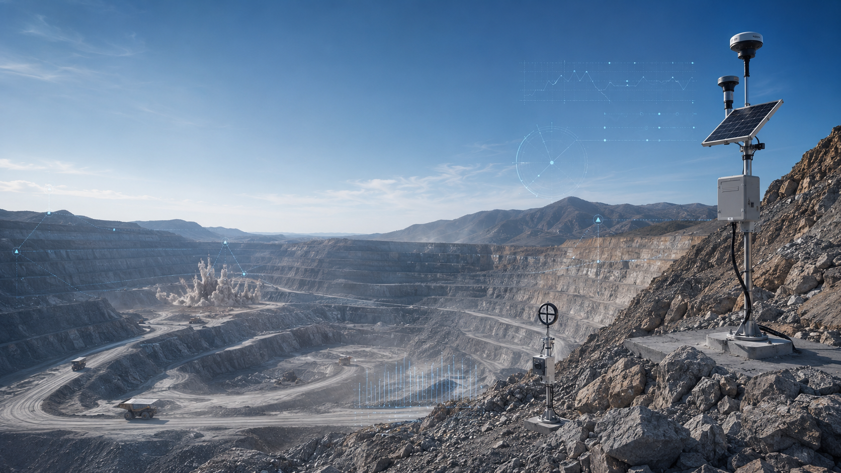 Mining & Slope monitoring application