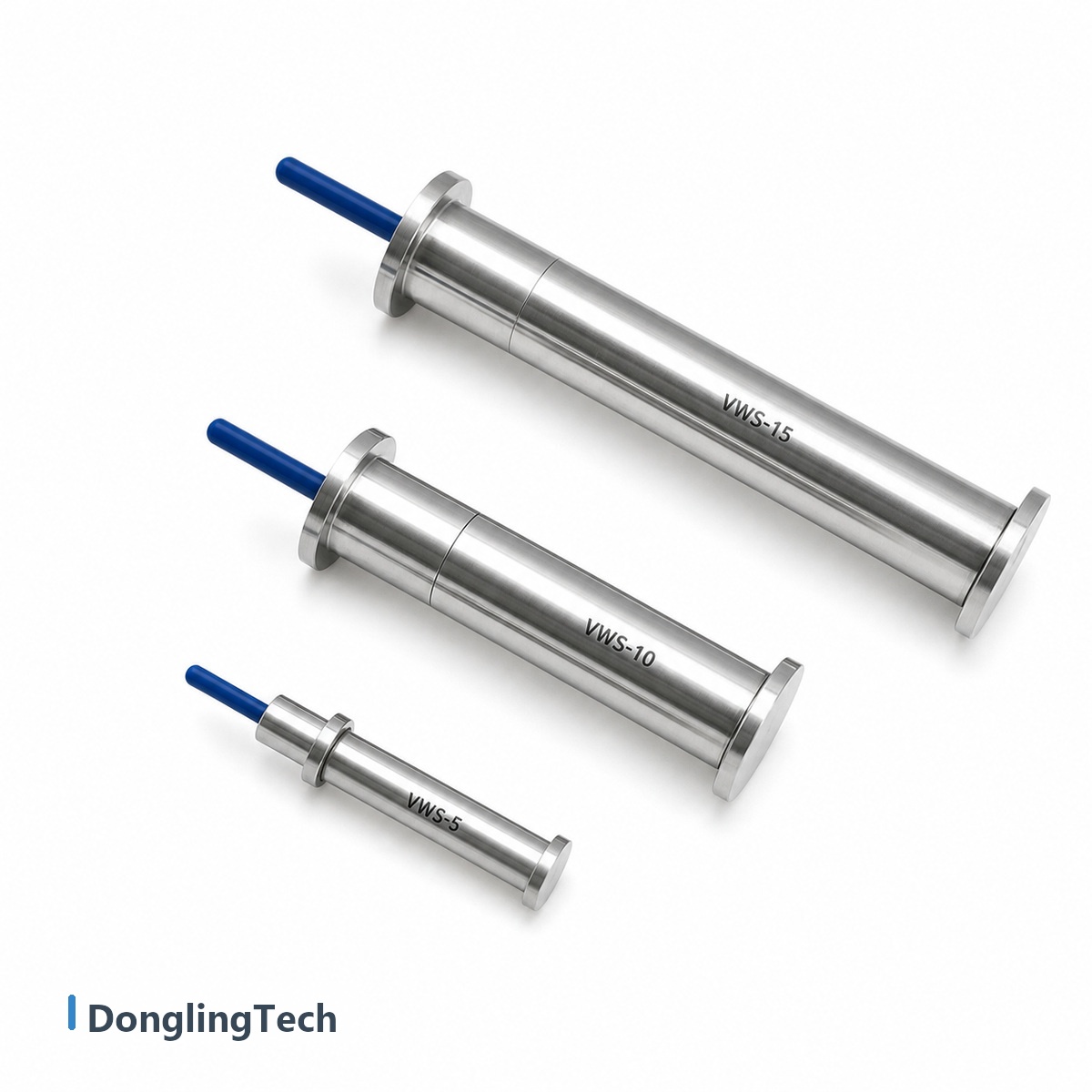 DL-SE-177 VWS-5/10/15 Smart Vibrating Wire Strain Gauge for Concrete Structure Monitoring