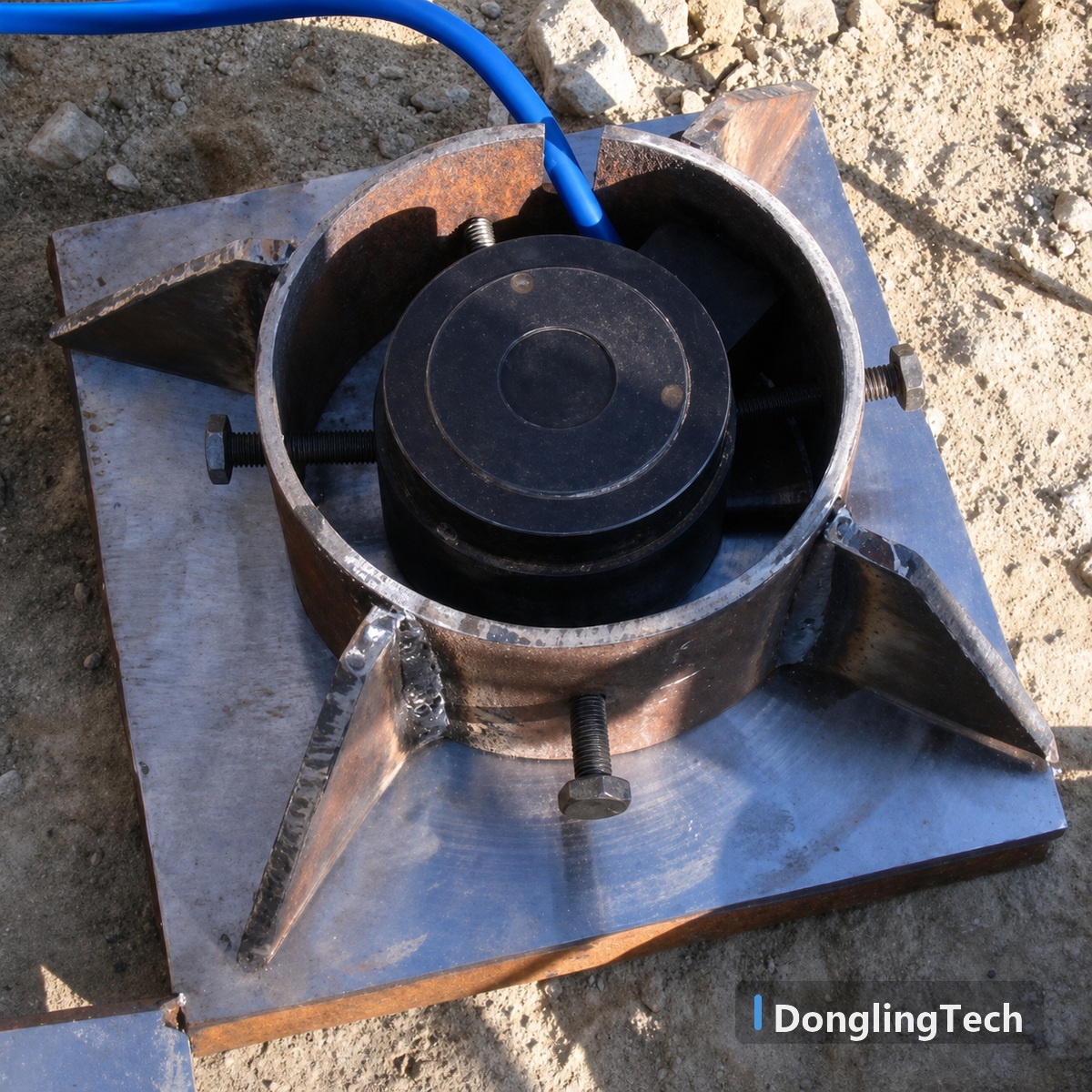 VWL Smart Vibrating Wire Load Cell for Steel Support Load Monitoring detail view 1