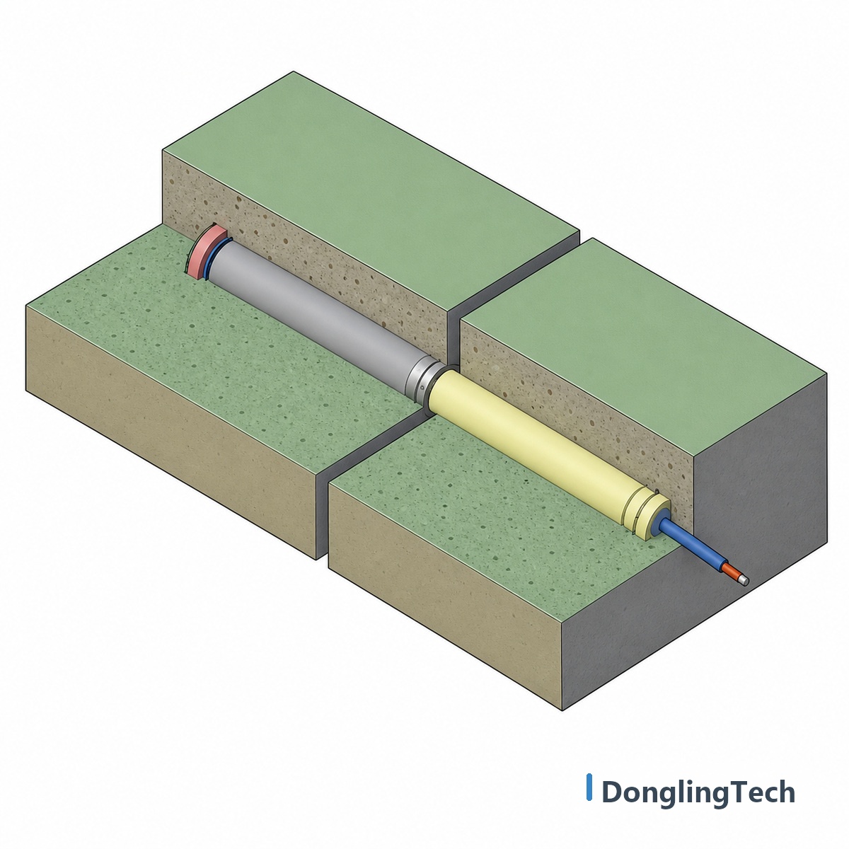 VWD-J Smart Vibrating Wire Joint Meter for Expansion Joint and Peripheral Joint Monitoring detail view 2